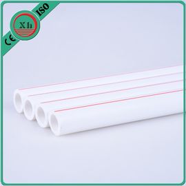 백색 플라스틱 온수 파이프, 플라스틱 냉수 파이프 ISO9001 표준